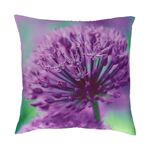 Wetterfestes Deko-Kissen mit Allium-Print
