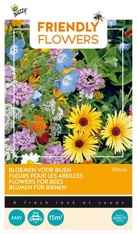 Friendly Flowers Zieht Bienen an